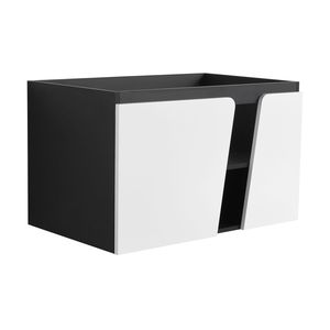Mobile bagno sospeso da 32 pollici con ante a chiusura ammortizzata (solo mobile, senza lavabo) - Product Image 5