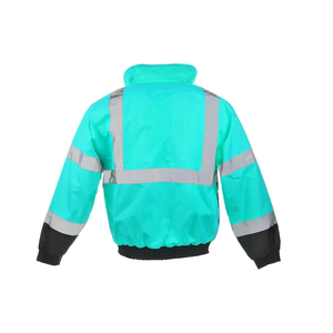 Men's Low Price Reflective Safety <b>Jacket</b> <b>Hi</b> <b>Vis</b> Work Wear Long Sleeve With Security Features <b>Waterproof</b> Comfortable For Working - Product Image 2