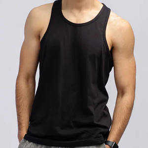 Camiseta sin Mangas para Hombre, Negra, de Primera Calidad, Último Modelo, Diseño Nuevo, Personalizable, Transpirable, Talla para Adultos, para Gimnasio y Entrenamiento - Product Image 3