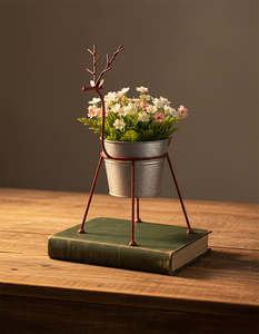 New Trending Metal <b>Tealight</b> Candle <b>Holder</b> Reindeer Design Home and Christmas Lights Decoration <b>Tealight</b> <b>Holder</b> - Product Image 3