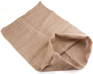 100% Natural <b>Eco</b>-<b>Friendly</b> 37x22.50 350Grams Jute Burlap Bags Geotextile <b>Fabric</b> Abrasion-Resistant Breathable Coffee Cocoa Cashew - Product Image 4