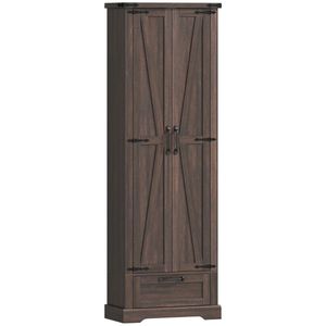Mobili da Cucina Marroni, Armadietti Portaposate per Soggiorno - Product Image 5