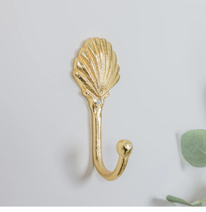 Handicrafts Hammered Design Brass Hook Hanger Brass Coat Towel Hook <b>Storage</b> Organizer Hanger With Amazing Price - Product Image 5