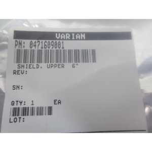 VARIAN 04-716090-01 UPPER <b>CERAMIC</b> <b>RING</b> SHIELD 6" - Trusted Global Legacy Semiconductor Equipment and Parts at - Product Image 3