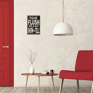 CIFbuy 8x12 Inch Vintage Rustic Aluminum Sign Wooden <b>Wall</b> <b>Decor</b> for TikTok for Temu Pick up Service 20.3x30.5cm - Product Image 6