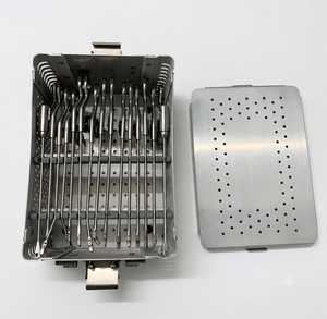 Ensemble de 15 pinces d'arthroscopie en aluminium avec boîte de stérilisation, instruments chirurgicaux en acier inoxydable allemand, réutilisables et autoclavables - Product Image 6