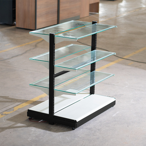 Estanterías Metálicas de Góndola de Doble Cara, Estilo Industrial, Recubrimiento en Polvo, Ligeras, para Exhibición en Comercios, Fábrica OEM en Vietnam - Product Image 5