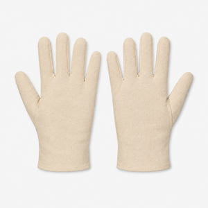 Cotton <b>Knitted</b> <b>Gloves</b> Providing Soft Hand Coverage Comfortable Movement And Breathable Construction For Light Work Handling - Product Image 2