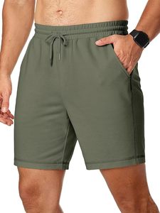 Pantalones Cortos Casuales de Hombre de Lona Sólida Premium de Poliéster y Algodón, de Secado Rápido, Transpirables y Ligeros - Product Image 3