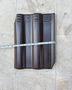 Teja de Cerámica Curva Esmaltada de Colores Duraderos a Precio de Fábrica, 300 x 400 mm, Varios Colores para Uso en Hoteles - Product Image 3