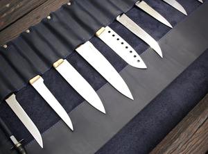 Meilleur sac à couteaux en cuir véritable fait main, durable et de qualité professionnelle, avec un design vintage pour électriciens LKR-0349 - Product Image 6