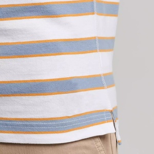 T-shirts polo à manches courtes en polyester respirant confortable pour été Nouveau design personnalisé pour hommes - Product Image 6