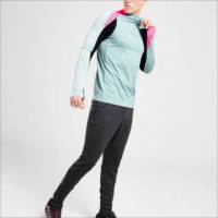 Maillot d'entraînement de football pour homme Denish Sports Wear, haut à fermeture éclair 1/4, manches longues, respirant, séchage rapide, été, 100% coton