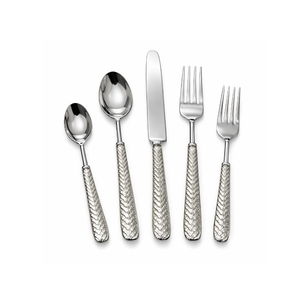 Juego de Cubiertos de Acero Inoxidable con Cuchillo, Tenedor y Cuchara para Comer al Mejor Precio - Product Image 1