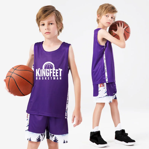 Breathable Mesh <b>Basketball</b> Jersey Sets Custom Name and logo Cheap School <b>Kids</b> Reversible <b>Basketball</b> Uniform Sportswear Jerseys - Product Image 5