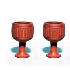 Gobelet à vin en terre cuite classique jetable et écologique - Grande capacité portable pour l'extérieur et la maison, idéal pour le camping - Product Image 3