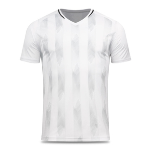 Nouvelle arrivée : Maillot de football respirant à col rond, séchage rapide, logo personnalisé, grandes tailles, tenue de football à prix bas, respirant, meilleur OEM - Product Image 1