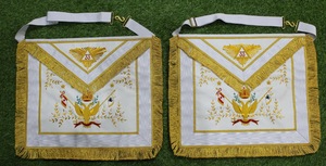 33 °   Tablier du Rite Écossais - Tablier de la Franc-Maçonnerie Écossaise - Product Image 5