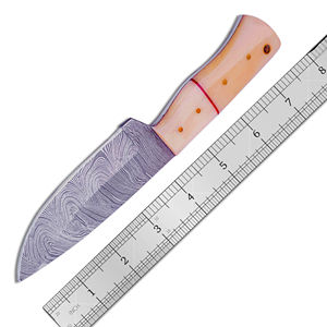 Couteau de cuisine professionnel forgé à la main, hachoir à viande serbe, couteau à désosser en acier à haute teneur en carbone avec manche en bois - Product Image 4