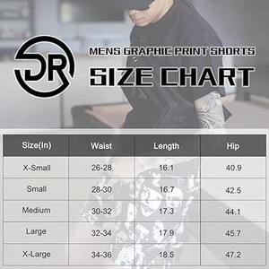 Shorts en coton pour homme coupe décontractée, motif graphique rétro, style estival, personnalisables pour le quotidien et le skateboard, taille mi-haute en coton - Product Image 3