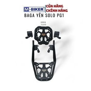 Accessoires de moto M-Biker, porte-bagages arrière de type plaque pour Yamaha PG-1 - Product Image 3
