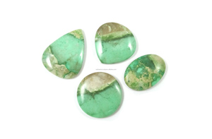 Cabochon de Variscite Naturelle, Pierre Précieuse Libre Faite à la Main, Cabochon de Variscite Lisse, Pierres Précieuses Libres de Toutes Tailles - Product Image 4