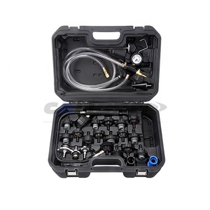 Kit de test de pression du radiateur universel TAIWAN CALIBRE 23 pièces, kit de recharge de liquide de refroidissement sous vide avec garantie d'un an - Product Image 1