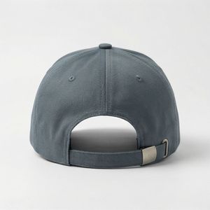 Gorra de béisbol azul gris lisa unisex, estilo elegante, al por mayor, gorra transpirable, popular para hombre y mujer A1 - Product Image 2