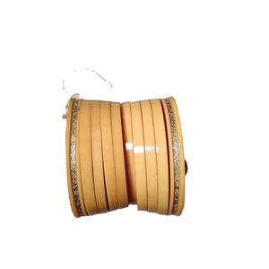 Brazaletes de moda de boda religiosa de resina de marfil de diseño Premium, pulseras tradicionales indias de calidad para niñas, venta al por mayor, gran oferta - Product Image 1