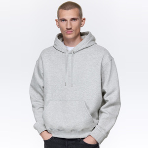 Sudadera con Capucha Gris Vintage - Corte Holgado, Estilo Casual Otoñal, Forro Polar - Resistente al Viento y Anti-Pilling para Uso Diario - Product Image 4