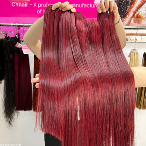 Extensiones de pelo crudo vietnamita Remy tejido liso de hueso fábrica de pelo vietnamita al mejor precio - Product Image 6