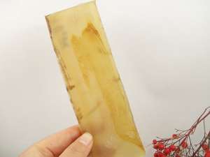 Écailles de corne de mouton naturelles véritables pour manche de couteau, écailles de corne de bélier, matériau brut pour la fabrication de manches de couteaux DIY, matériau brut pour manches de peigne, ébauches. - Product Image 5