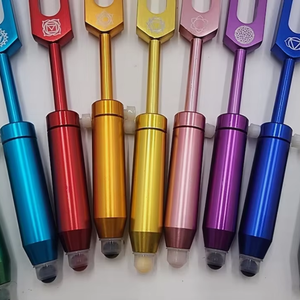 Ensemble de diapasons de haute qualité, accordés professionnellement, 0,25 Hz, ensemble premium de 9 chakras - Product Image 1