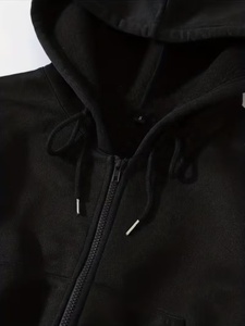 Sudadera Corta Negra de Moda al por Mayor con Cremallera Frontal Transpirable para Mujer - Precio Económico, Tendencia y Estilo - Product Image 3