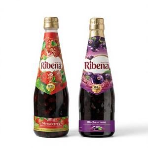 Lot de Jus Concentré Ribena Fraise-Cyronne de Haute Qualité – Produit Populaire – Distributeur de Boissons Non Alcoolisées en Malaisie - Product Image 1