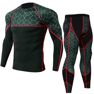 Conjunto de Compresión Deportivo Personalizado para Hombre, para Gimnasio, Running y Entrenamiento |   Ropa Deportiva de Compresión para Hombre, Conjuntos Deportivos para Gimnasio - Product Image 6