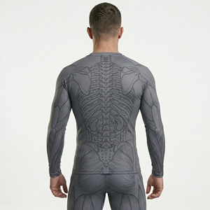 <b>Men</b> <b>Rash</b> <b>Guards</b> Sale Sublimated Breathable Quick Dry Anti-Bacterial All Sizes Lon Sublimation <b>Rash</b> <b>Guard</b> With Best OEM Fighting - Product Image 2