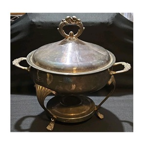 Calentador de Comida Tipo Buffet de Acero Inoxidable Dorado de Alta Calidad para Hoteles, Restaurantes y Fiestas - Product Image 1