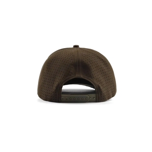 Factory OEM Breathable <b>Waterproof</b> Rope Golf Hats 6 Panel Custom Logo Rubber PVC Patch Adjustable Pre Curved Brim Sports Golf <b>Cap</b> - Product Image 5