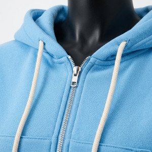 Sweat à capuche court pour femme, nouveau style, en molleton épais 100 % coton, avec fermeture éclair, chaud et confortable à manches longues - Product Image 5