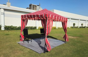 Gazebo Árabe de Lujo, Carpa Tipo Campana 100% Lona de Algodón – Gazebo Impermeable para Glamping, Camping y Eventos - Product Image 2