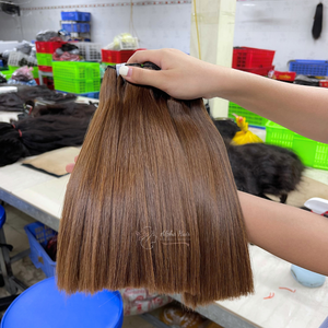 Artículo popular Año Nuevo Extensiones de cabello humano vietnamita crudo sin procesar Hueso Peluca recta Pelucas sin cola Imprescindible para cabello elegante - Product Image 3