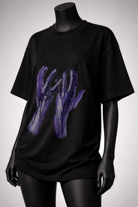 เสื้อยืดผู้หญิงแบบใหม่ล่าสุด ทรงหลวม ล้างสีแบบแอซิดวอช พร้อมปรับแต่งขนาด เสื้อยืดแขนสั้นสำหรับผู้หญิง - Product Image 3