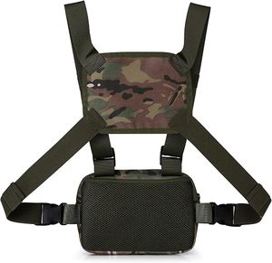 Gilet de pêche tactique multi-poches pour homme - Léger, protection UPF 50, matière polyester/nylon, broderie 3D - Product Image 5