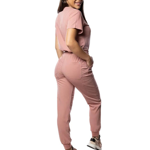 Wholesale Doctors Solid Color <b>Nurse</b> Uniforms Hot Sale Anti Wrinkle Washable Cotton Made Hospital <b>Nurse</b> Uniform - Product Image 5