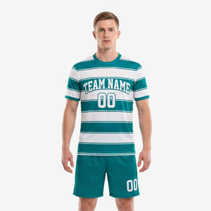 ชุดฟุตบอลทีมสั่งทำขายดีที่สุด ผ้าโพลีเอสเตอร์ 100% เสื้อฟุตบอลสโมสรเด็ก พร้อมโลโก้ ชุดฟุตบอลแบบซับลิเมชั่นรุ่นใหม่ล่าสุด - Product Image 2