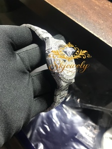 Reloj Mecánico de Pulsera con Esfera Cuadrada de Circonita Cúbica y Cristal, Ideal para Regalo de Fiesta - Product Image 6
