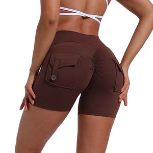 Pantalones Cortos Deportivos de Cintura Alta para Mujer, Tejido Ultraelástico, No Transparente, de Alta Calidad, para Entrenamiento y Uso Casual - Product Image 4