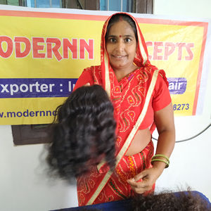 Cheveux Remy vierges indiens aucune perte de cheveux 8-32 pouces faisceaux bouclés non traités cuticules arrangées un doner pas cher naturel noir cheveux humains - Product Image 6