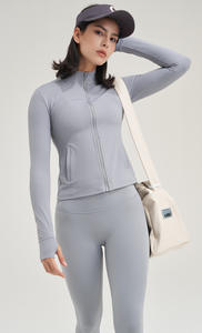 2024 nueva ropa de Otoño Invierno para adultos de manga larga Mujer Yoga deportes Top chaqueta Fitness Wear - Product Image 2